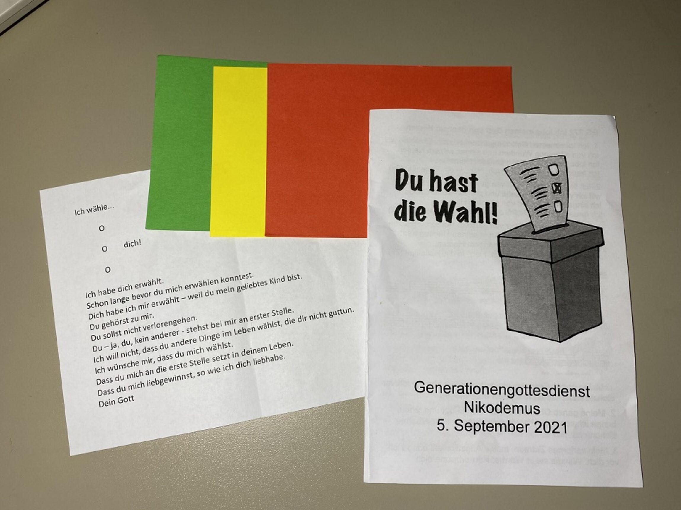 GenGodi Titel Wahl