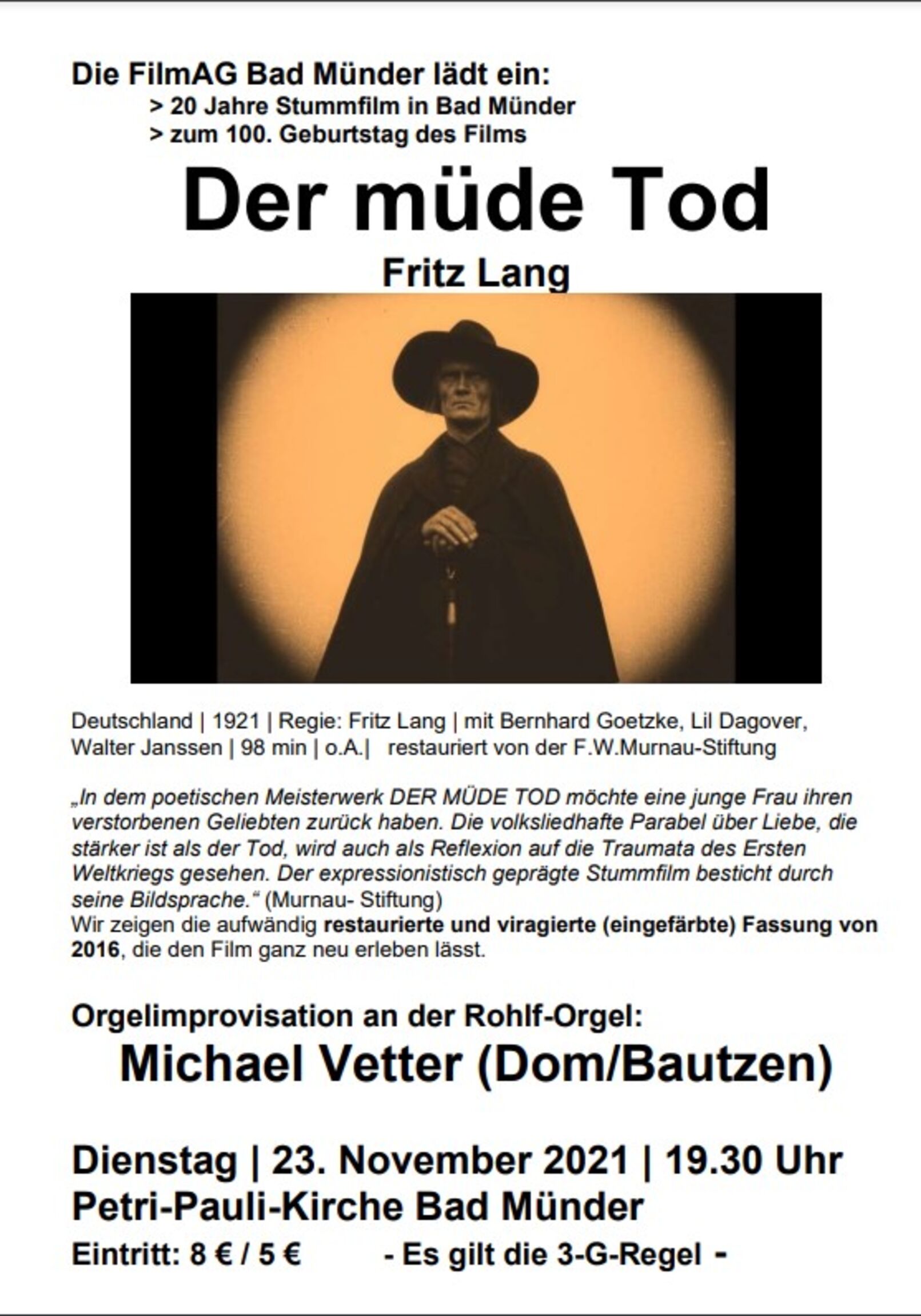 Kino | Der Müde Tod