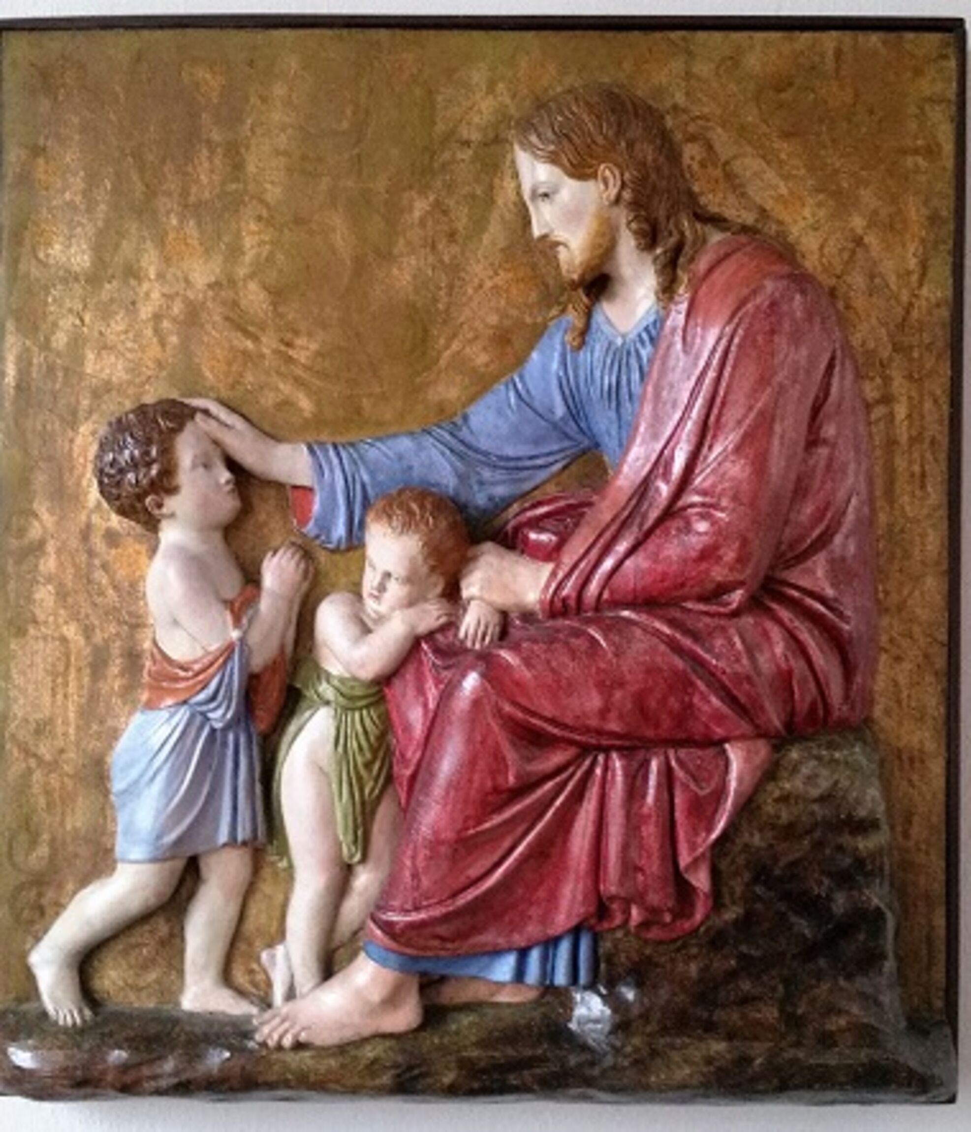 Bild Jesus mit Kind neu