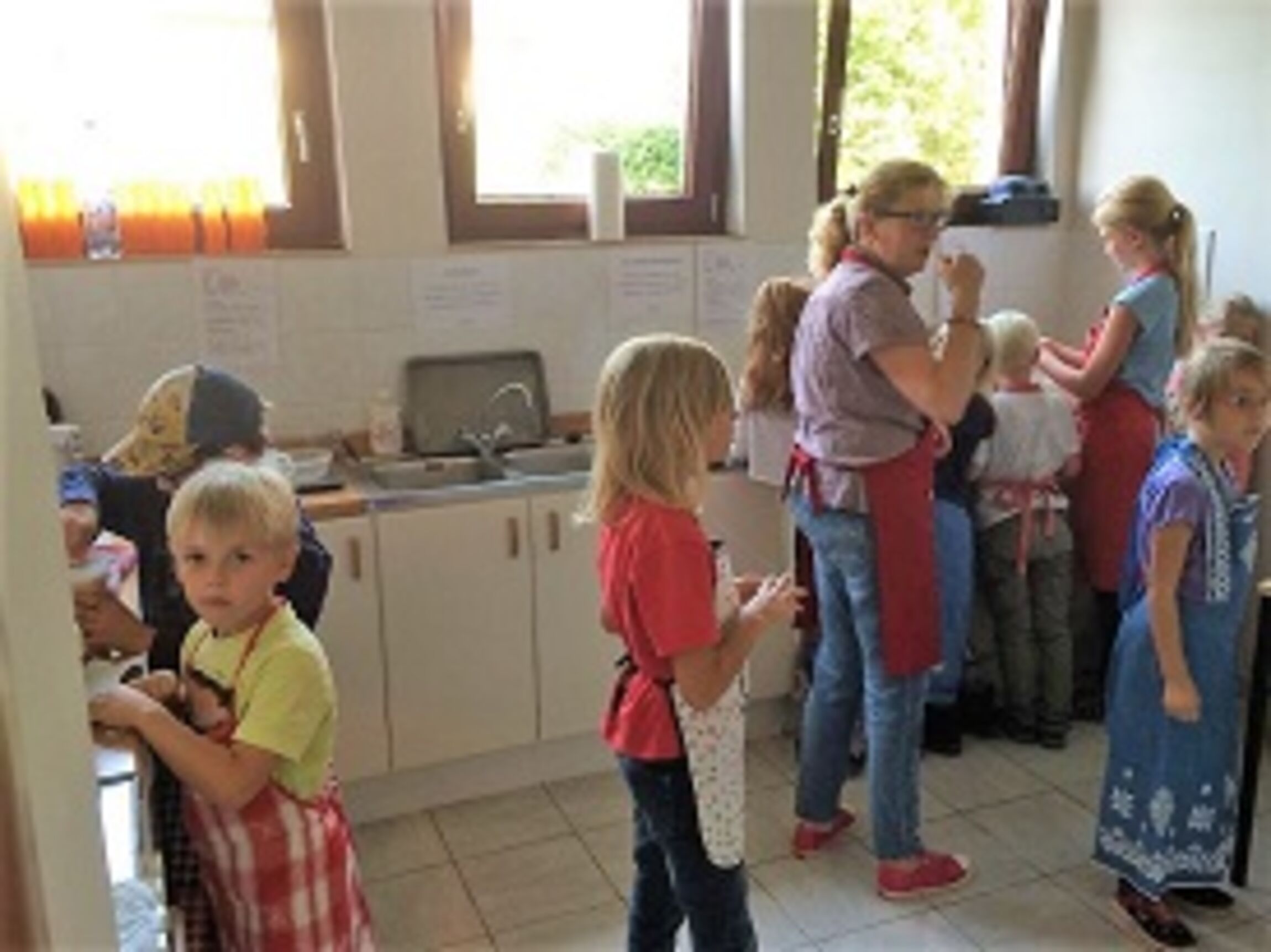 Küche Kinder mit Birgit