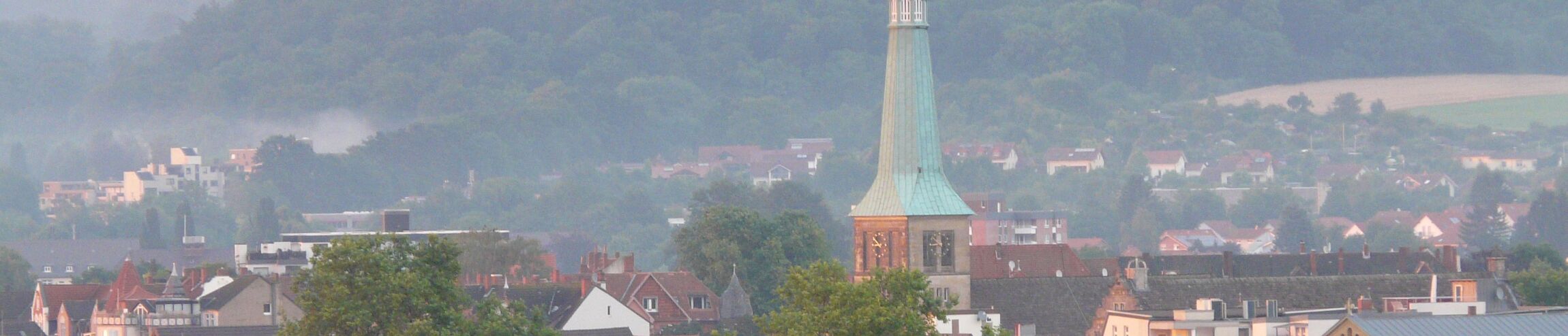 Blick vom Klüt auf die Marktkirche