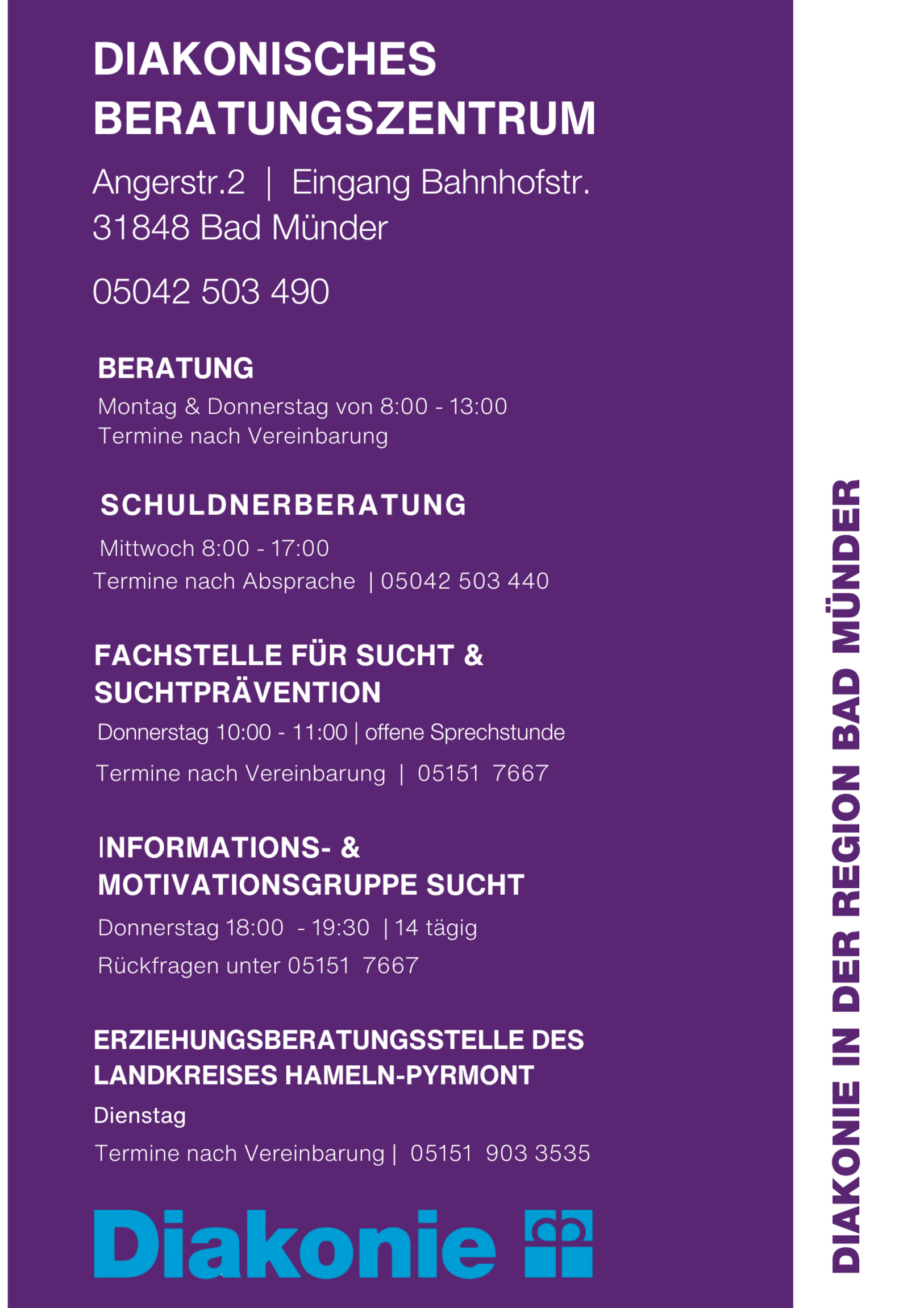 Offene Angebote in der Region BM