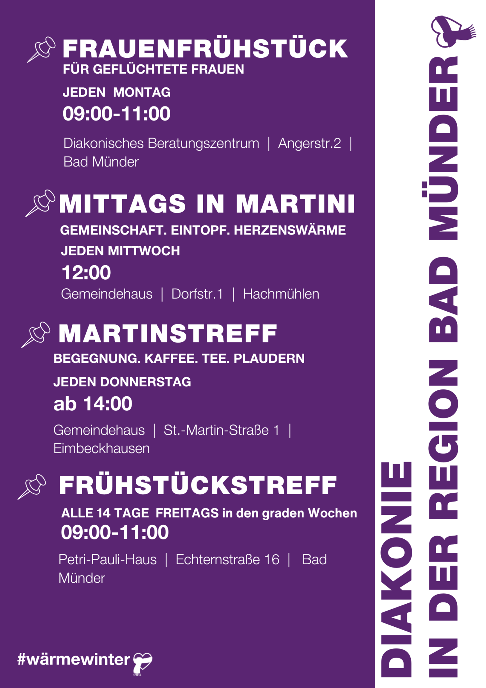 Offene Angebote in der Region BM