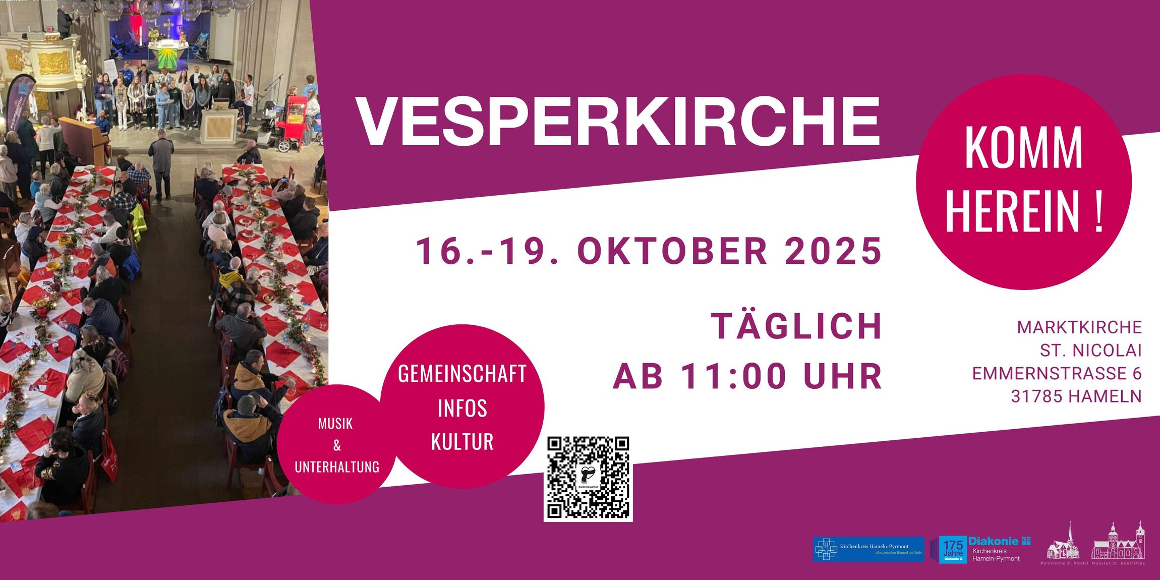 Vesperkirche HM 2025  Banner 