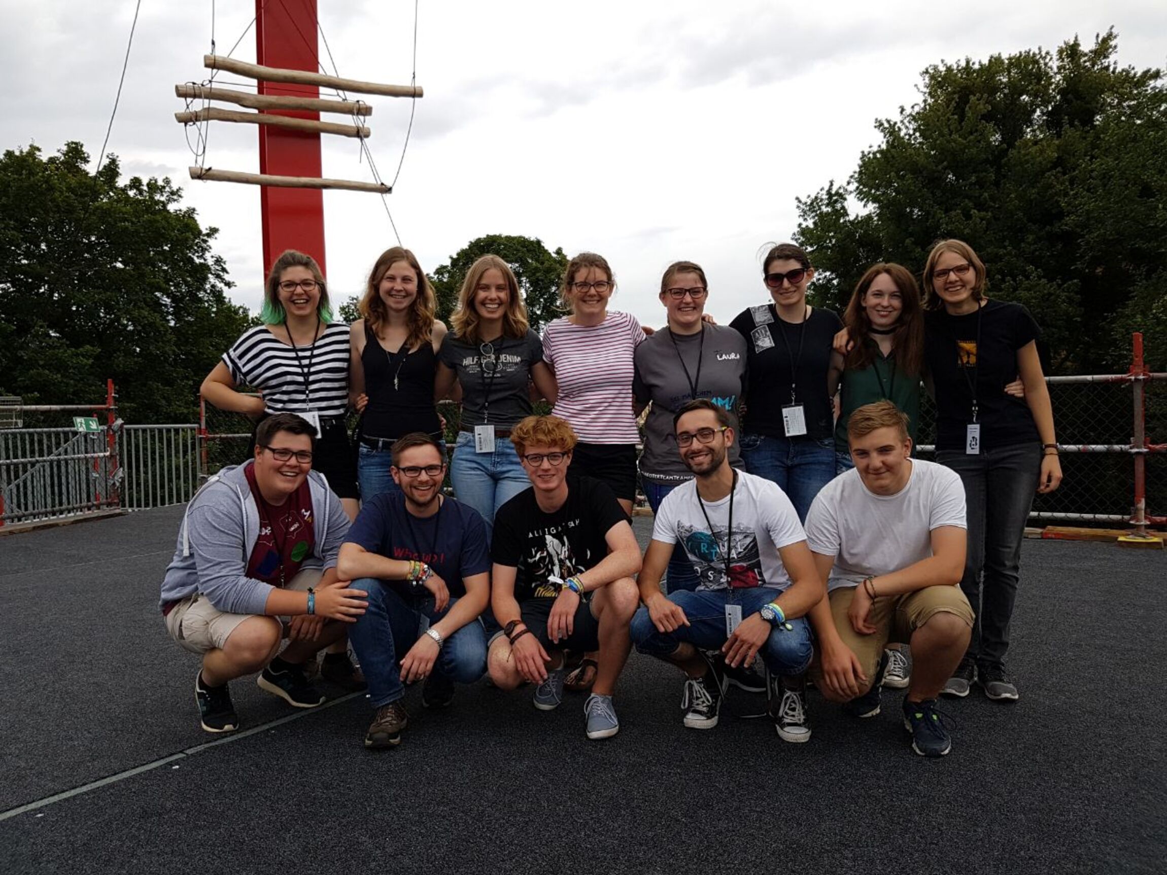 Gruppenbild ev. Jugend on Tour in Wittenberg