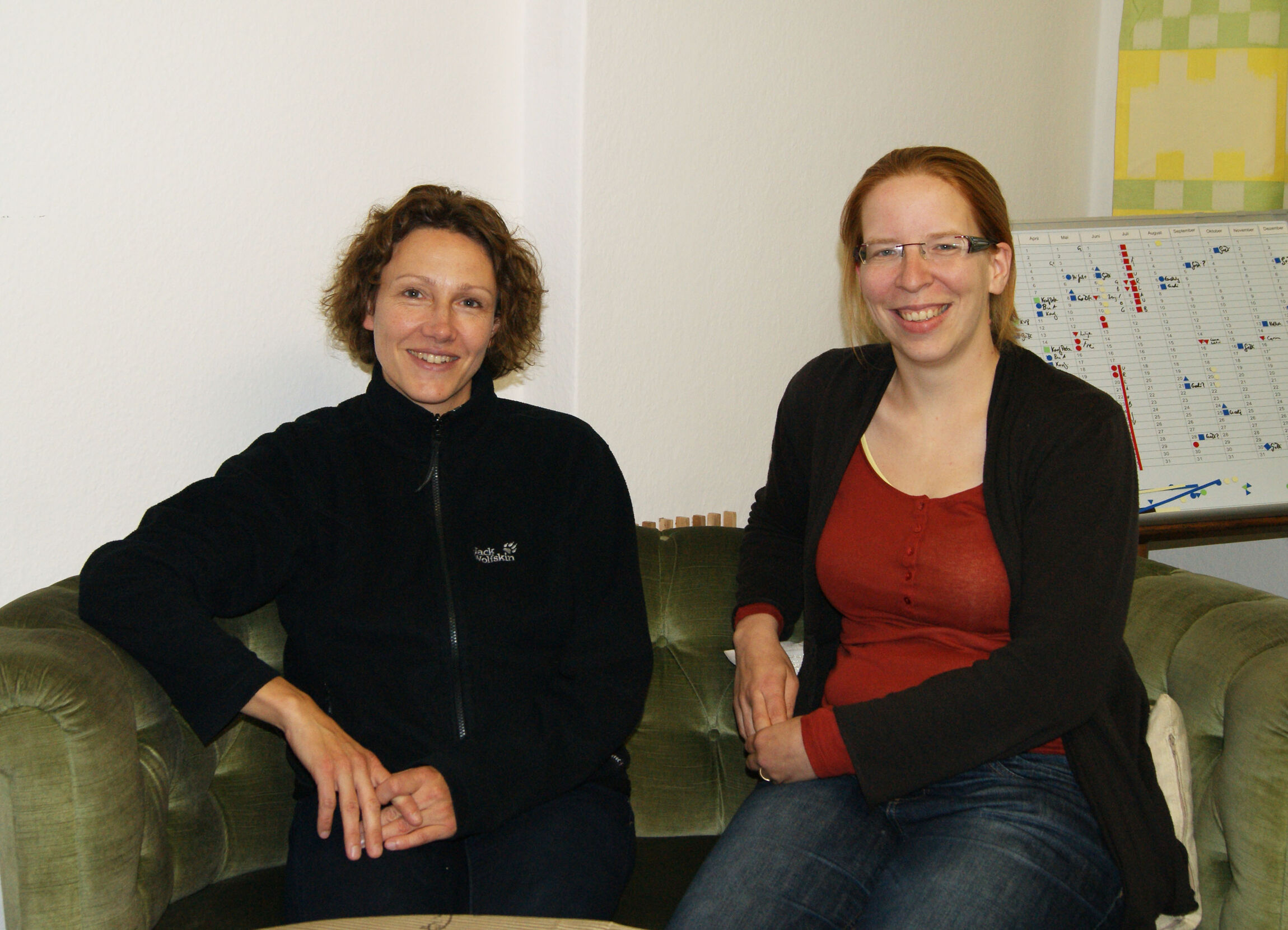 Anne-Christin Ladwig und Riikka Hinkelmann