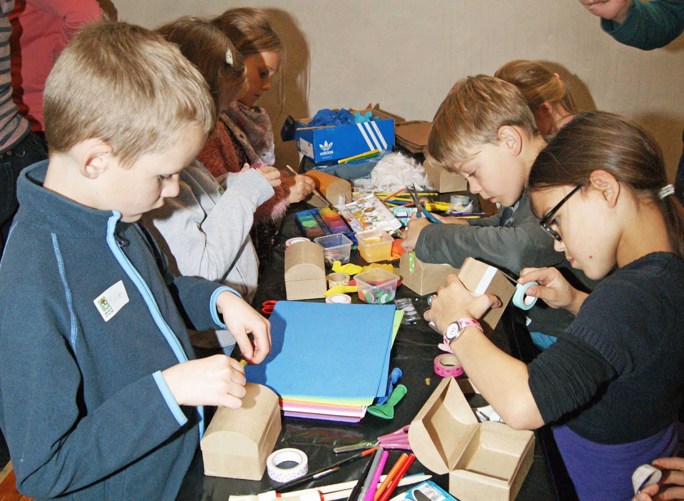 Schatztruhen basteln