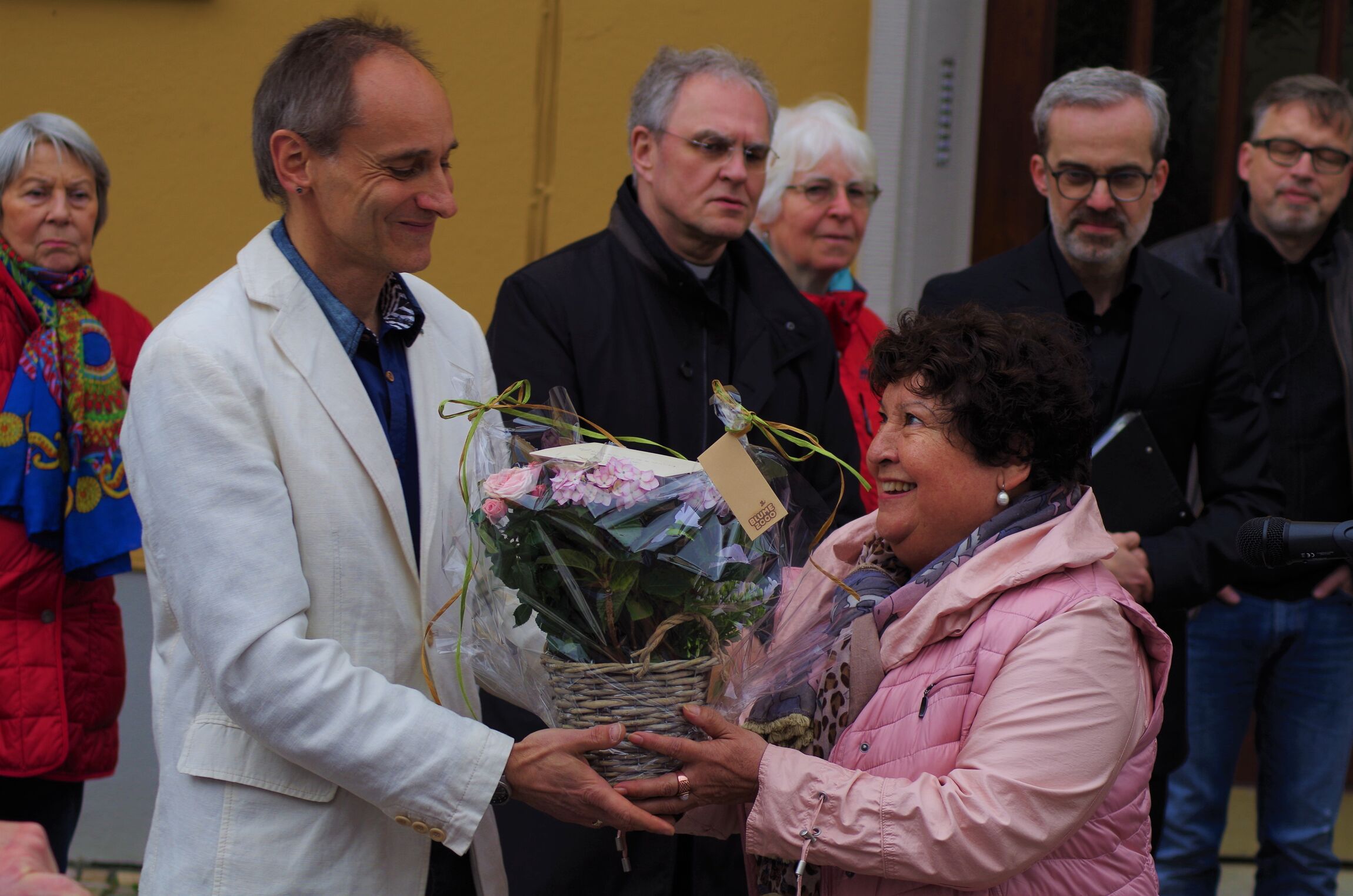 Michaelis-Weltcafé (Matthias Böning, Rosita Jung-Concha)