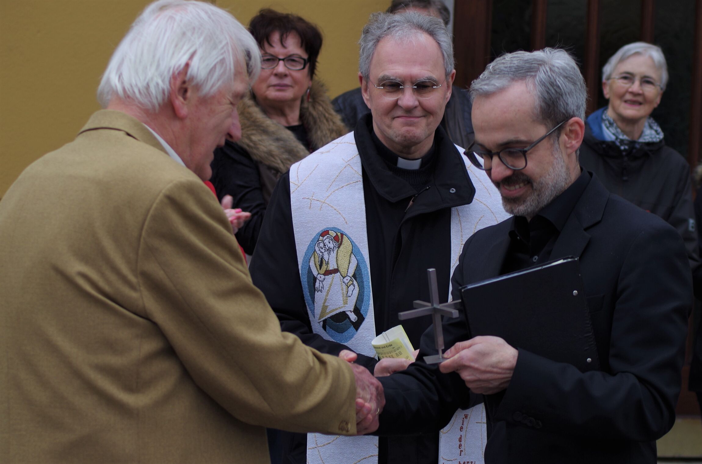 Michaelis-Weltcafé (Richard Bruns, Wolfgang Voges, Mirko Peisert)