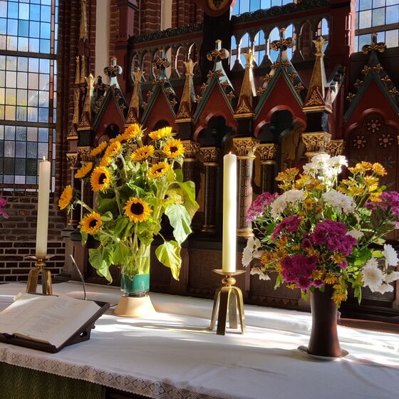 Altar-Blumen