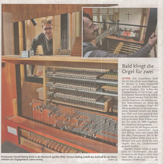 Leine-Zeitung Seelze vom 10. Mai 2014