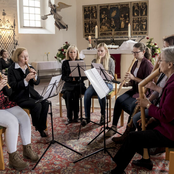 Flötengruppe Konfirmation 2016