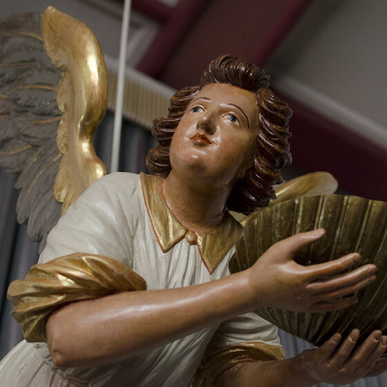 Taufengel in der Bonifatiuskirche