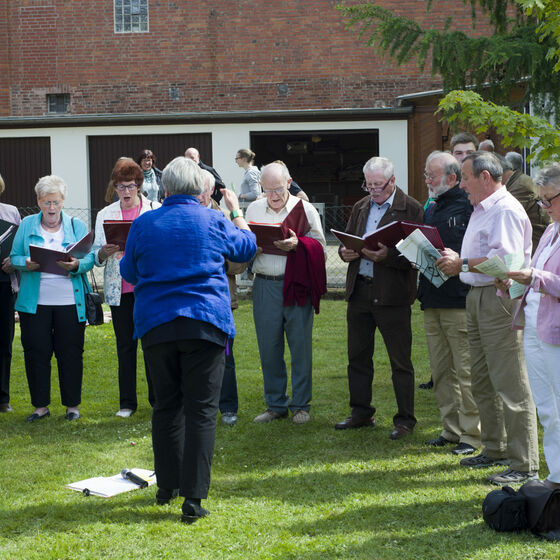 Singen mit dem Chor