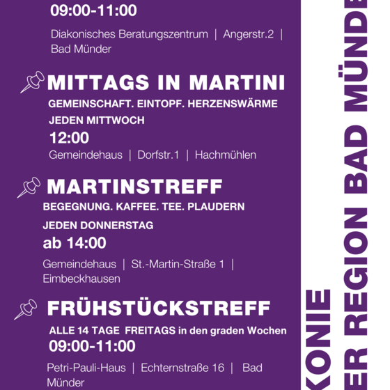 Offene Angebote in der Region BM