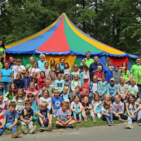 Kinderferienprojekt des Familienzentrums Klüt | Bild: Manfred Fehl 