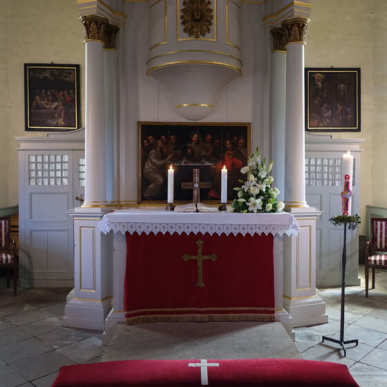 Altarraum Kirche Hemeringen | Foto@Jens Riesener