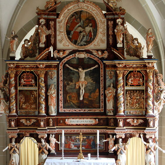 Altar Kirche Hastenbeck | Bild: Bernd Lühr
