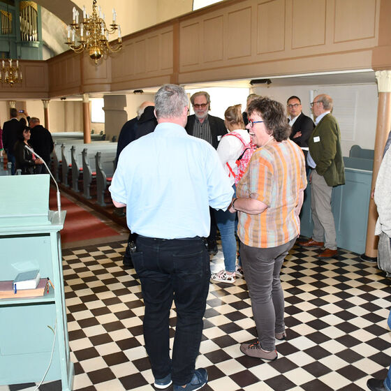 In der Kirche in Oberbörry