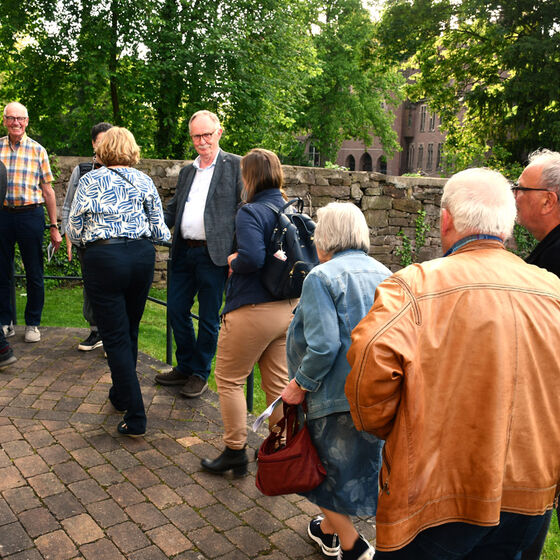 Begrüßung durch den Kirchenvorstand in Hastenbeck