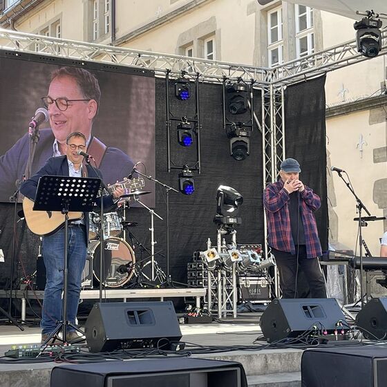 Warm up mit Superintendent Vasel & Marco Knichala 