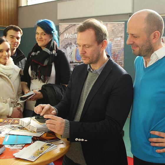 Abi-Messe Fotoausdruck