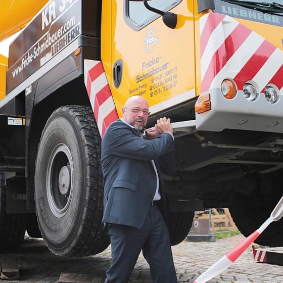 Pastor Keitel legt selbst Hand an