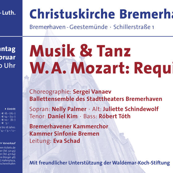 Plakat Mozart-Requiem 2010