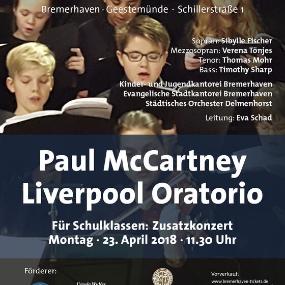 Plakat Liverpool Oratorio 2018