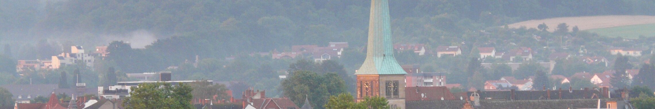 Blick vom Klüt auf die Marktkirche