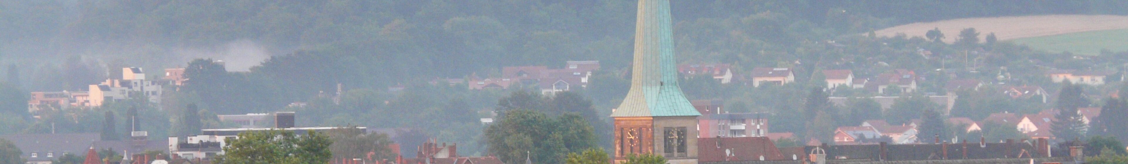 Blick vom Klüt auf die Marktkirche