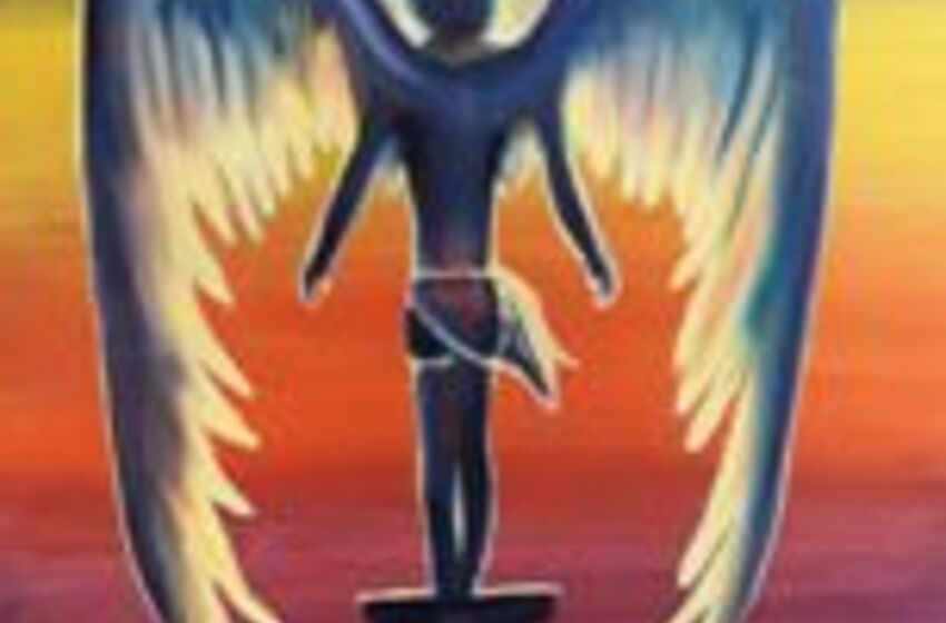 Engel auf einer Säule