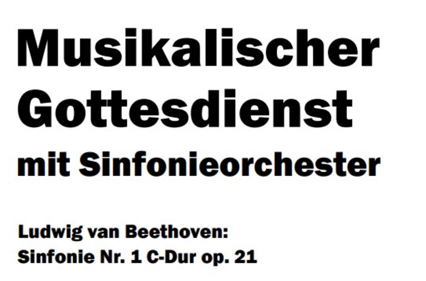 Plakat ProjektOrchester  2.7.2023