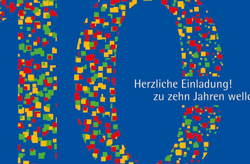 LOGO: 10 Jahre Wellcome