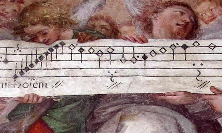Musizierende Engel
